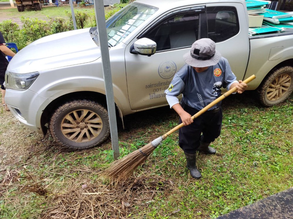 การจัดกิจกรรม 5 ส. ภายในสำนักงาน องค์การบริหารส่วนตำบลแม่นาจร