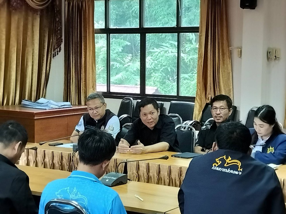 ประชุมชี้แจงการจัดตั้งคณะกรรมการกลุ่มผู้ใช้น้ำ ร่วมกับกรมทรัพยากรน้ำ